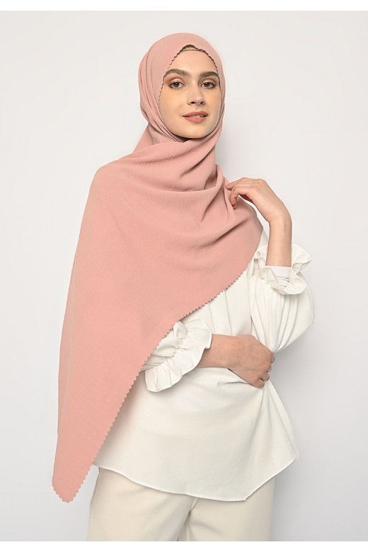 Pasmina Saina Lasercut Dusty Pink